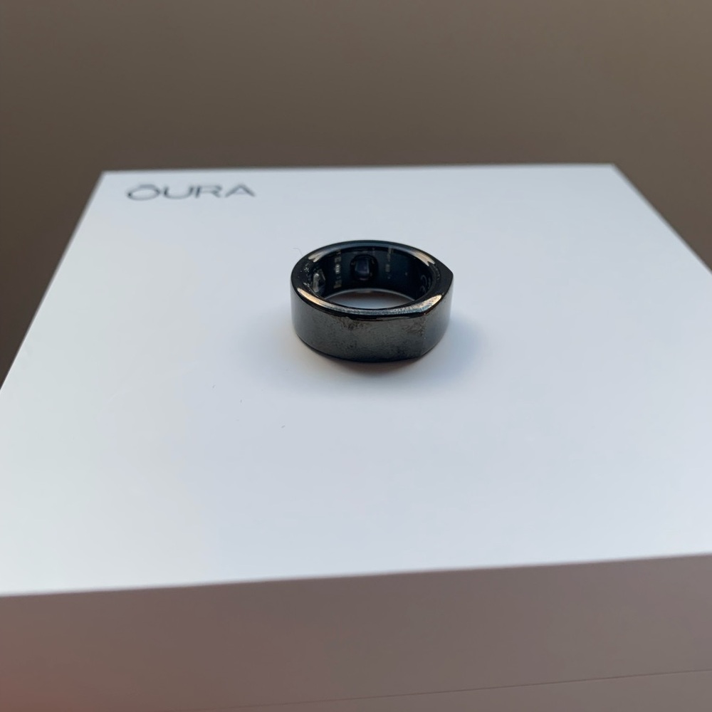 Oura Gen3 Heritage Black US7 Set Size 7